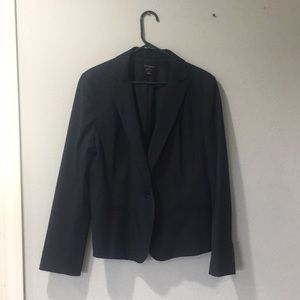Ann Taylor Navy with Stripes Suite Jacket Size 16